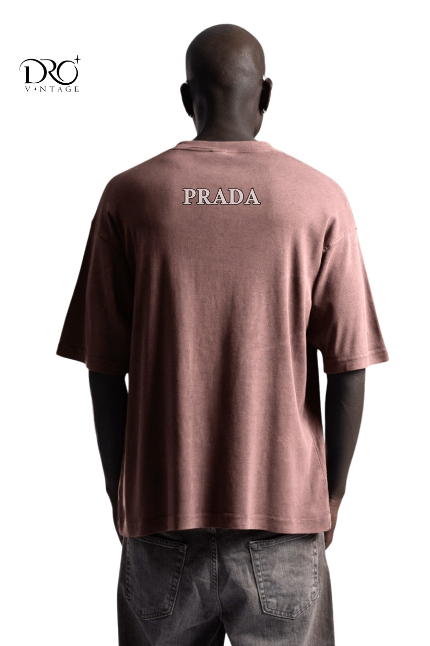 Dro Vintage Prada Logo T-Shirt